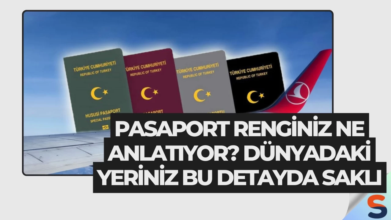 Pasaport Renginiz Ne Anlatıyor? Dünyadaki Yeriniz Bu Detayda Saklı