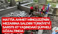 Mattia Ahmet Minguzzi'nin mezarına saldırı Türkiye'yi sarstı: 67 yaşındaki şüpheli gözaltında