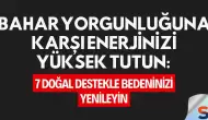 Bahar Yorgunluğuna Karşı Enerjinizi Yüksek Tutun: 7 Doğal Destekle Bedeninizi Yenileyin