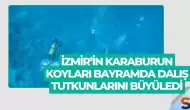İzmir’in Karaburun Koyları Bayramda Dalış Tutkunlarını Büyüledi