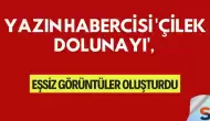 Yazın Habercisi 'Çilek Dolunayı', Eşsiz Görüntüler Oluşturdu