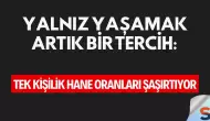 Yalnız Yaşamak Artık Bir Tercih: Tek Kişilik Hane Oranları Şaşırtıyor