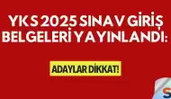 YKS 2025 Sınav Giriş Belgeleri Yayınlandı: Adaylar Dikkat!