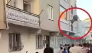 Anneanne ve Torunu son anda yangından kurtarıldı.