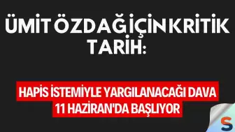 Ümit Özdağ için kritik tarih: Hapis istemiyle yargılanacağı dava 11 Haziran'da başlıyor