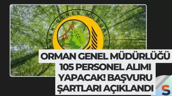Orman Genel Müdürlüğü 105 Personel Alımı Yapacak! Başvuru Şartları Açıklandı