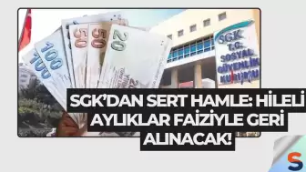 SGK’dan Sert Hamle: Hileli Aylıklar Faiziyle Geri Alınacak!