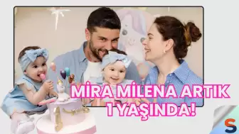 Duygusal Doğum Günü Paylaşımı: Kızları Mira Milena Artık 1 Yaşında!