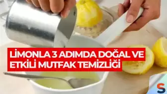 Limonla 3 Adımda Doğal ve Etkili Mutfak Temizliği