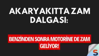 Akaryakıtta Zam Dalgası: Benzinden Sonra Motorine De Zam Geliyor!
