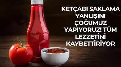 Ketçabı Saklama Yanlışını Çoğumuz Yapıyoruz! Tüm Lezzetini Kaybettiriyor