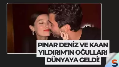 Pınar Deniz ve Kaan Yıldırım’ın Oğulları Dünyaya Geldi!