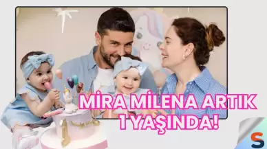Duygusal Doğum Günü Paylaşımı: Kızları Mira Milena Artık 1 Yaşında!