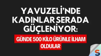 Yavuzeli’nde Kadınlar Serada Güçleniyor: Günde 500 Kilo Ürünle İlham Oldular