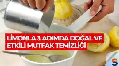 Limonla 3 Adımda Doğal ve Etkili Mutfak Temizliği