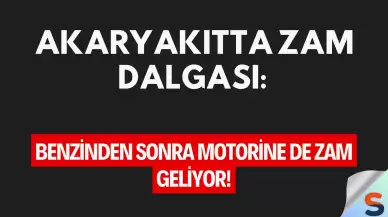 Akaryakıtta Zam Dalgası: Benzinden Sonra Motorine De Zam Geliyor!