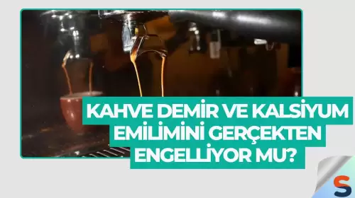 Kahve demir ve kalsiyum emilimini gerçekten engelliyor mu?