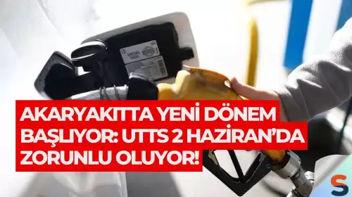 Akaryakıtta Yeni Dönem Başlıyor: UTTS 2 Haziran’da Zorunlu Oluyor!