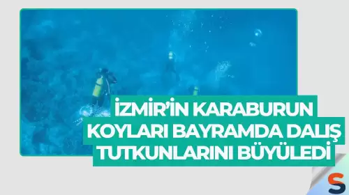 İzmir’in Karaburun Koyları Bayramda Dalış Tutkunlarını Büyüledi