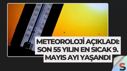 Meteoroloji Açıkladı: Son 55 Yılın En Sıcak 9. Mayıs Ayı Yaşandı