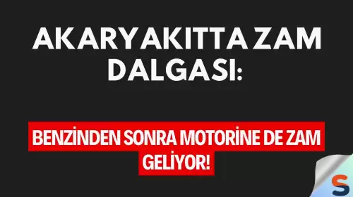 Akaryakıtta Zam Dalgası: Benzinden Sonra Motorine De Zam Geliyor!