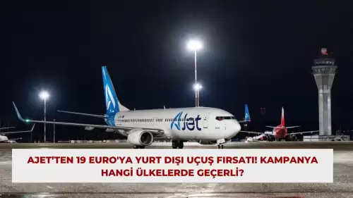 AJet’ten 19 Euro'ya Yurt Dışı Uçuş Fırsatı! Kampanya Hangi Ülkelerde Geçerli?