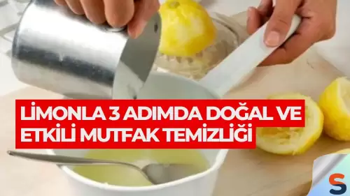 Limonla 3 Adımda Doğal ve Etkili Mutfak Temizliği