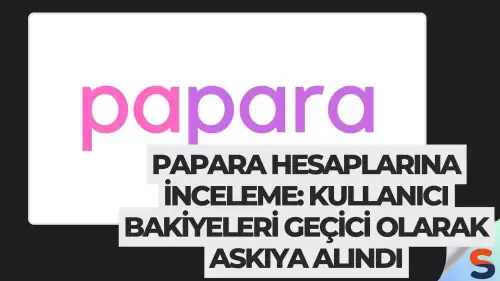 Papara hesaplarına inceleme: Kullanıcı bakiyeleri geçici olarak askıya alındı