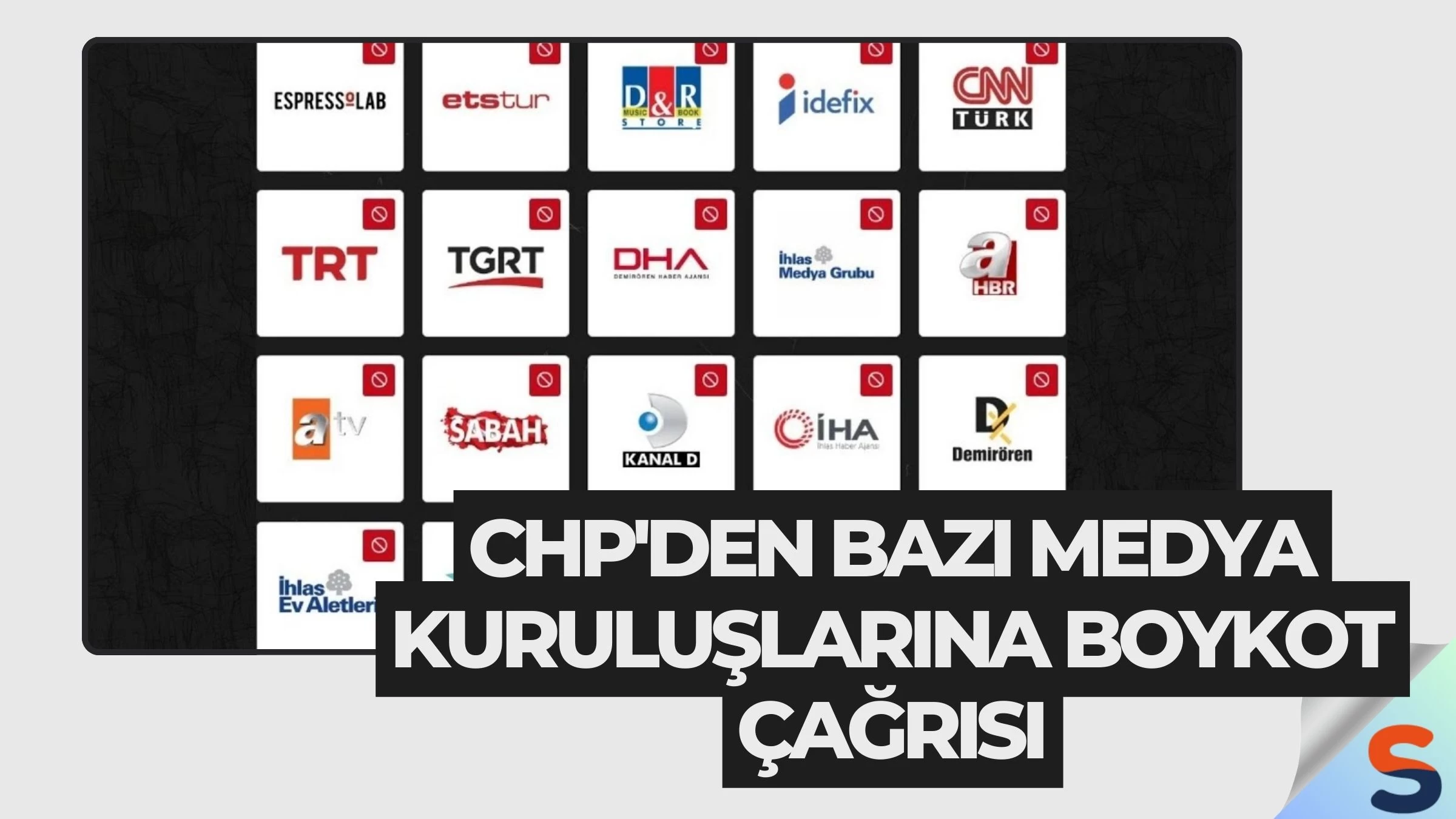 CHP'den Bazı Medya Kuruluşlarına Boykot Çağrısı