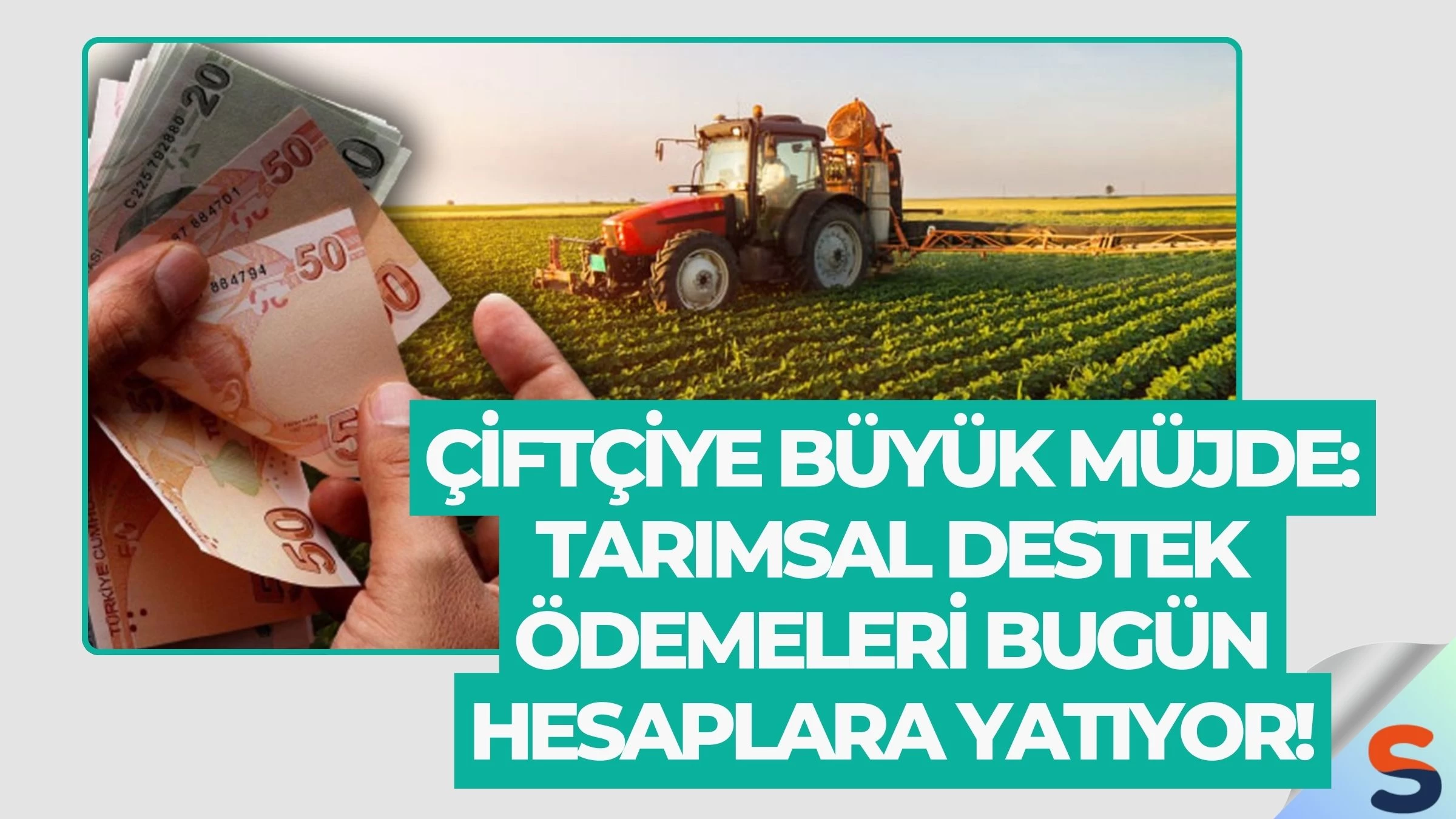 Çiftçiye Büyük Müjde: Tarımsal Destek Ödemeleri Bugün Hesaplara Yatıyor!
