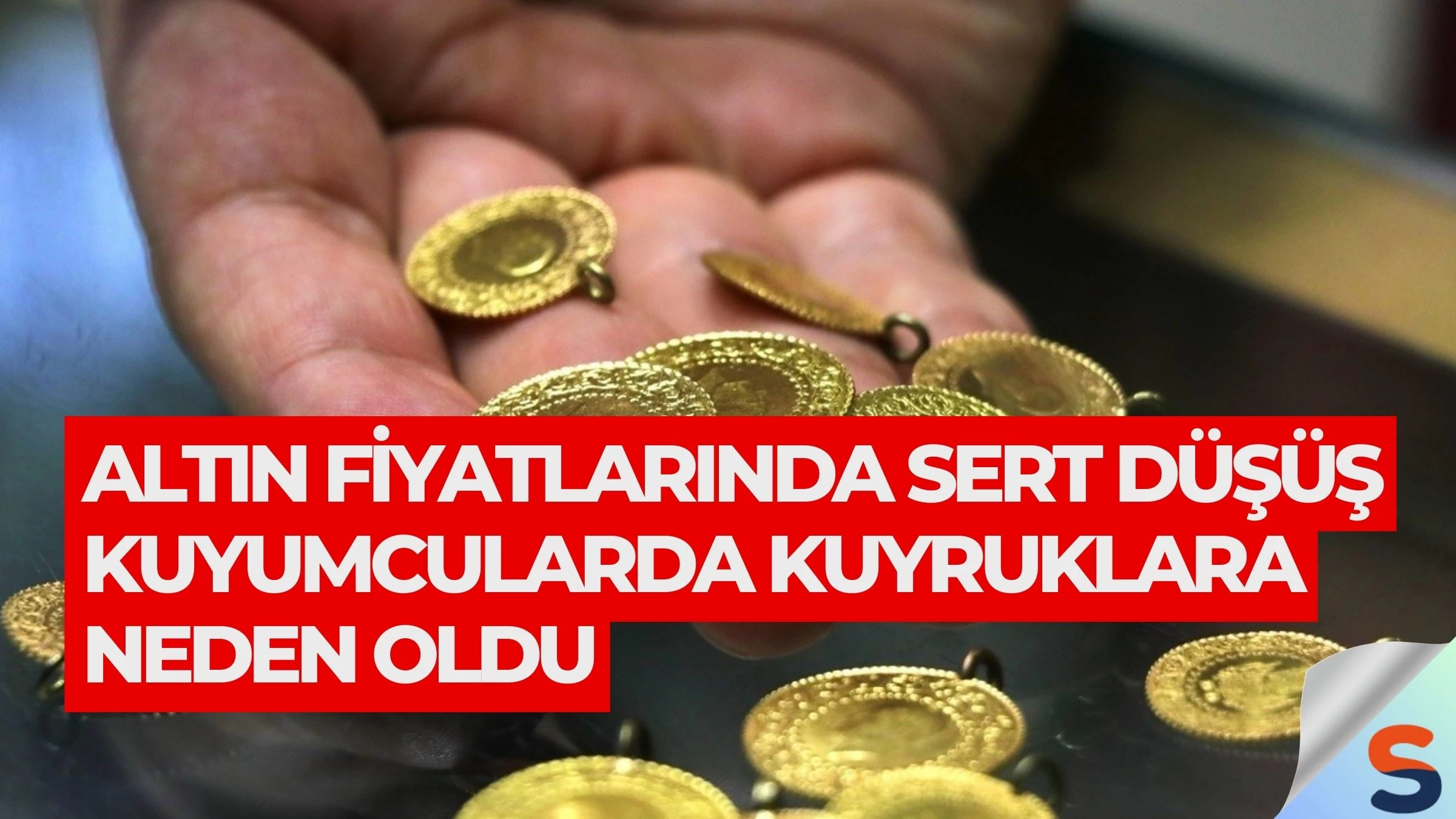 Altın Fiyatlarında Sert Düşüş Kuyumcularda Kuyruklara Neden Oldu