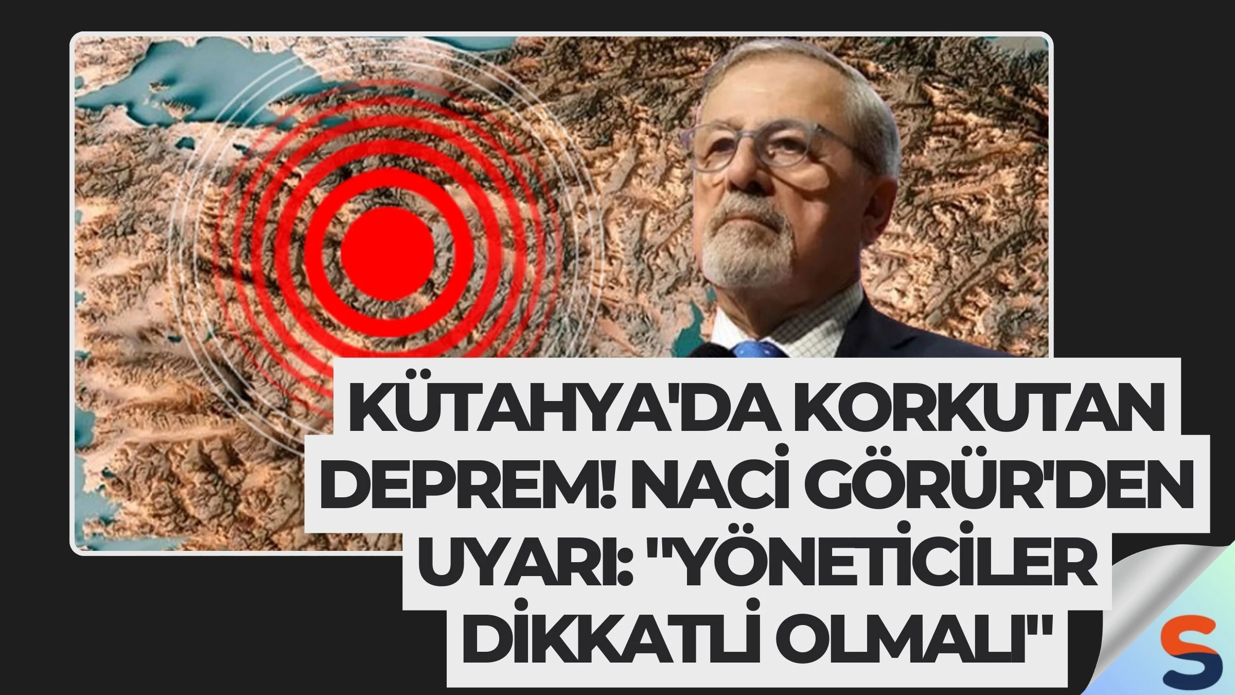 Kütahya'da Korkutan Deprem! Naci Görür'den Uyarı: "Yöneticiler Dikkatli Olmalı"