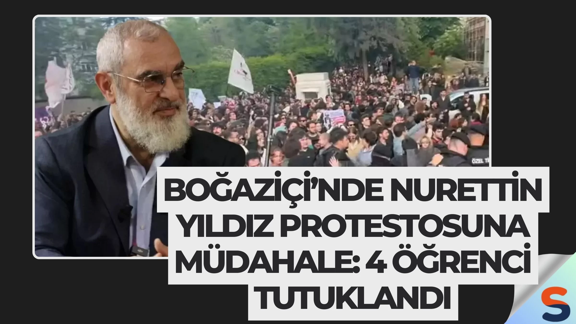 Boğaziçi’nde Nurettin Yıldız Protestosuna Müdahale: 4 Öğrenci Tutuklandı